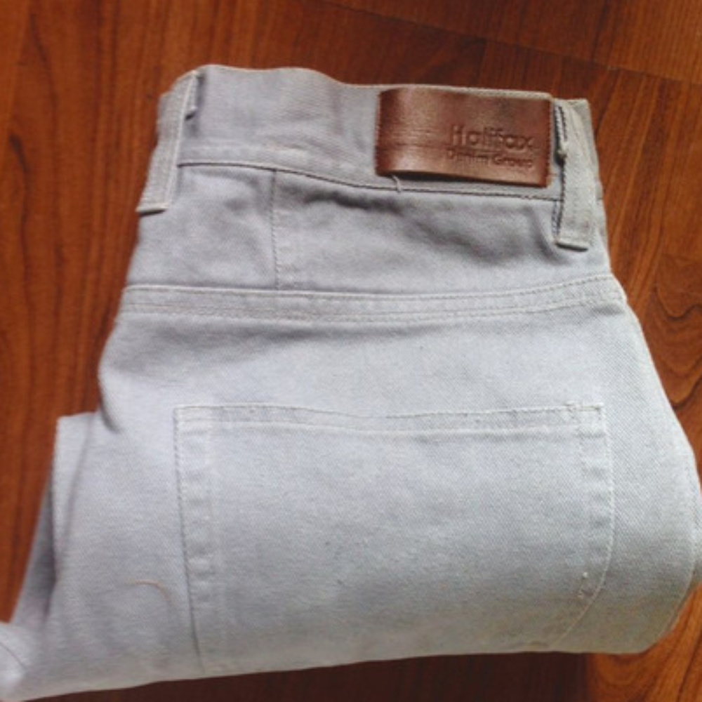 Halifax Denim Group Gray  Straight Leg Jeans - Picture 2 of 7